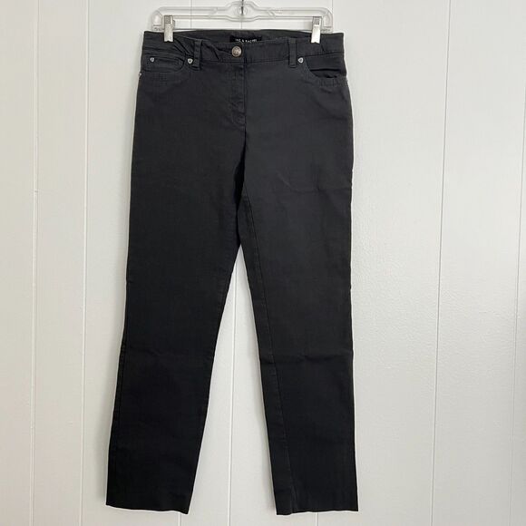 Zac & Rachel Charcoal Gray Ankle Pants 6 - Picture 1 of 3
